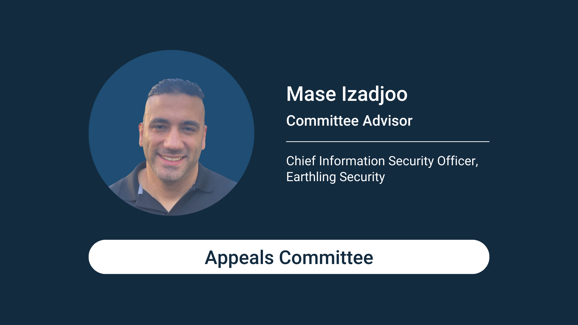 Committee Corner: Meet Mase Izadjoo